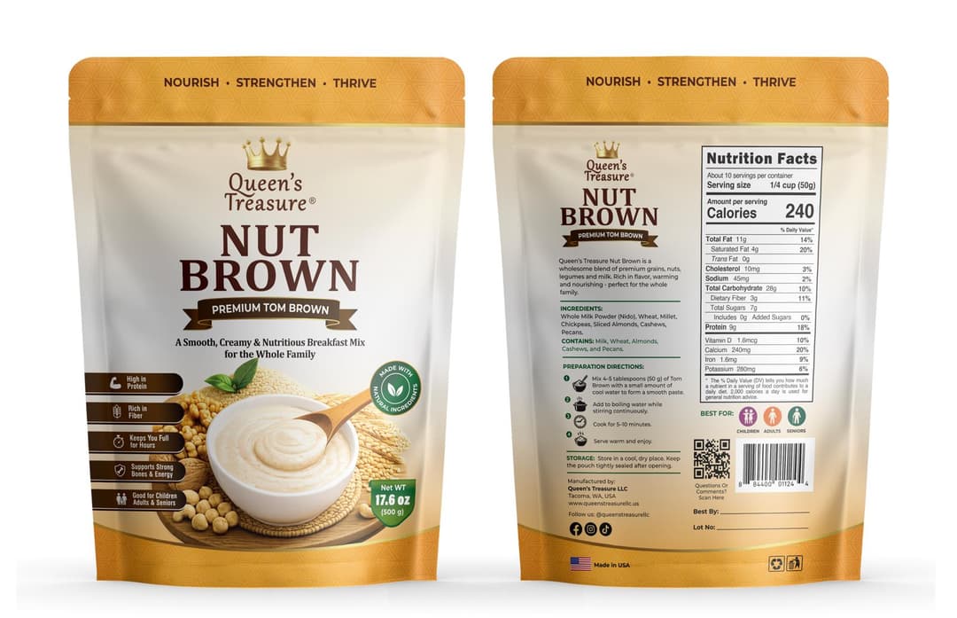 Nut Brown Cereal Mix