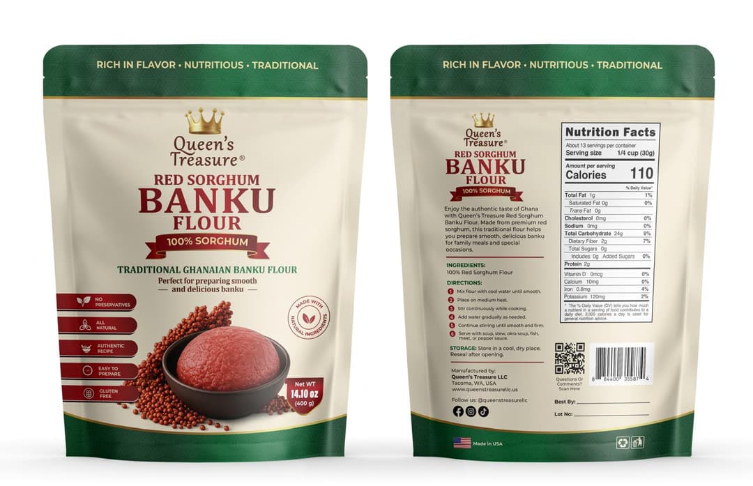 Red Sorghum Lunch Flour
