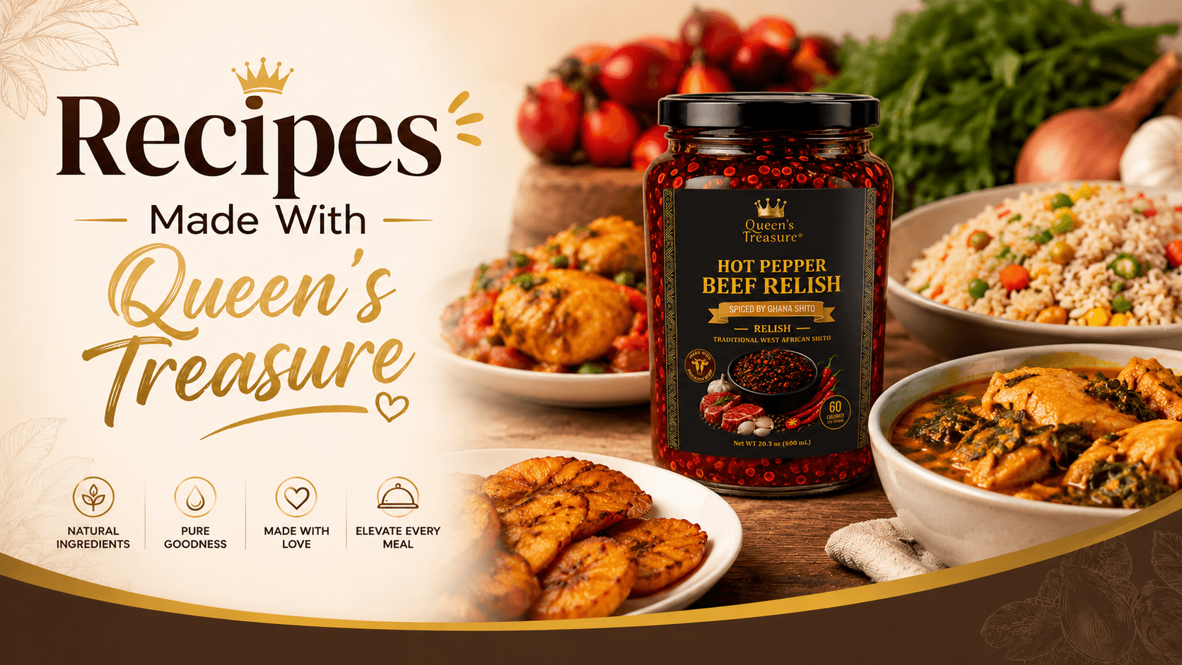 Recipes Made With Queen's Treasure