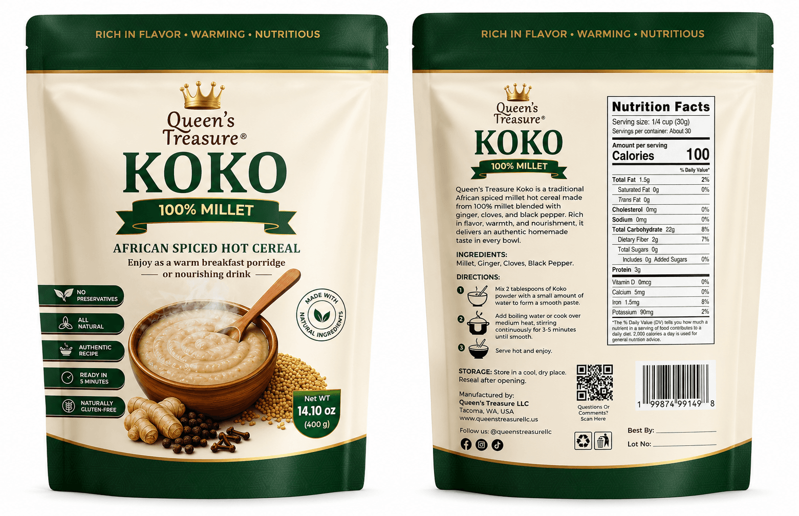 Koko - 100% Millet